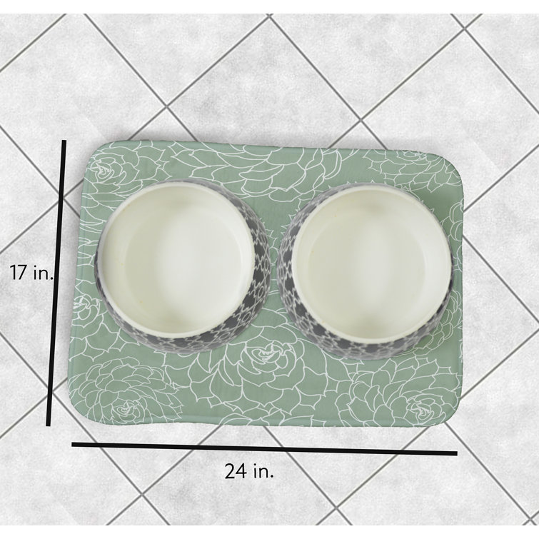 e by design Olena Pet Feeding Placemat Wayfair